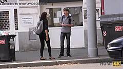 Tourist Takes Cash For Playful Fingering And Quick Fuck At Stranger's Spot