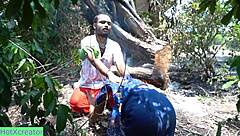 Tantrik Tricks Bent-Over Village Wife into Big Dick Creampie Doggystyle