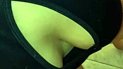 Martini bent over doggystyle then cowgirl rides monster cock cum covered mouth brunette latina tattoo