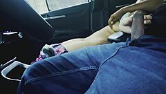 yo fucking best friend's sister in car, sucking cock and licking pussy hard