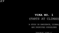 vika farts hard at her tight pussy climax trailer