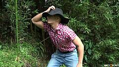 hey april did that stranger really trick you into getting fucked like a naive slut outdoors?