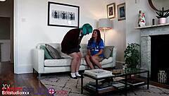 lesbian nurse licks patient pussy in office after checkup 👩‍⚕️💦