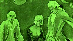 vintage clips showcase antique hairy beavers in retro erotic style