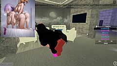 Moth drilled deep by massive futa cock pounding relentlessly.