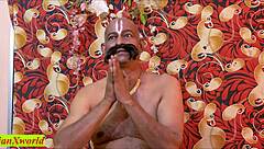 old man destroys two indian girls' asses in forest! first time 3some doggystyle orgasms