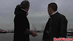 Tourist Dumps Cum Shower On Real Skinny Dutch Hooker Missionary