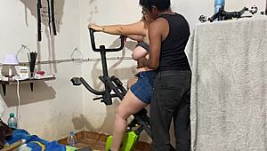 बस वर्कआउट करने की कोशिश कर रहा था, लेकिन कोच के पास दूसरा प्लान था... आखिर में ड्रिल हो गया!