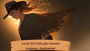 Fyr stønner højt i solo session