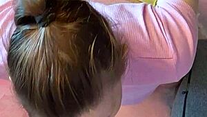 哇，我们第一次自制荣耀洞口交被摄像头拍到！