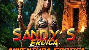 Sandys erotisches MILF Cosplay Abenteuer in Parodie PMV