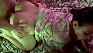 Lager trio med ektemann og elsker hjemme!