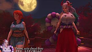 Började min lilla 18+ äventyr med Yamato och Onami vid gloryhole men fuckade orden