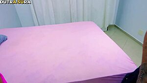 Hisak förstör mig böjd över medan cuck tittar förnedrande cumshot slut