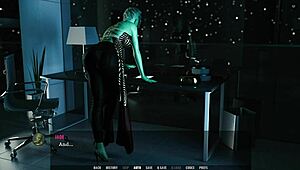 Alien-Mädchen mit großen Titten giert nach weißem Schwanz in Tales from the Unending Void 48. Sie bekommt Creampie in wildem Blowbang.