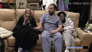 天哪，我居然在看坦帕医生后台检查顽皮孤儿啦啦队长贾斯敏·罗斯！