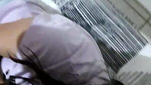 Amadora dando boquete delicioso em vídeo caseiro