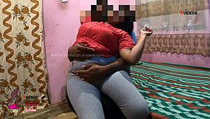 Esposa india infiel Saduni folla apasionadamente a Clark Kasun en hotel por la tarde en primer encuentro