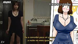 totally naked request to mom turns intriguing with saki okuda subtitled