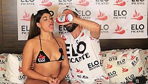 Simone Ryder Topa os Desafios Picantes da Sala no Casting USA