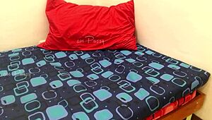 Kijk me smullen van lekkere home-made met Filipijnse tiener 18+ chicks