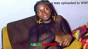 naija olosho sarah spreads wide for wet pussylicking