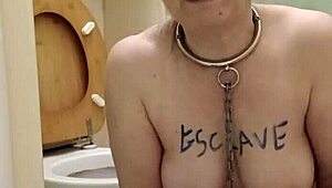 Miksi tämä luonnollisten tissien orja nöyryyttää itseään ulkona doggystyle siteissä orgasmiin?