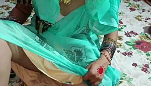 Oh my god, can you believe the father-in-law called his daughter-in-law into the room and she grabbed his cock in clear Hindi voice!