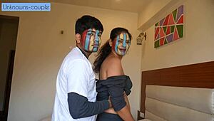 Rachna kesepian naik kontol monster cowok room service ravi.