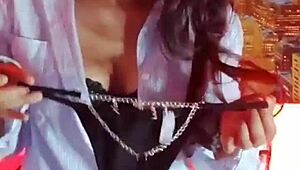 激エロラテン娘がライブでディルドオナニー大絶頂！