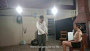 i got lucky with the blonde lady in cowgirl, err, costume