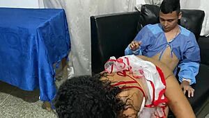 Geneukt door mijn zwager zonder condoom, hij ramt mijn kont kapot