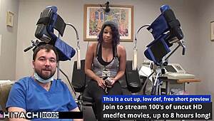 Phoenix Rose som marsvin for legers vibrator orgasmer i Florida