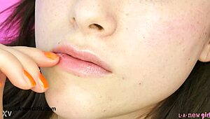 Hey, check out this alluring brunette beauty showing off her stunning figure