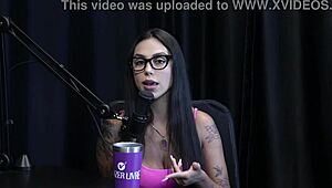 She got hacked recording with Maximo Garcia, created a course with sitting tips, and discovered her exhibitionist side - Didy Reis on Sheer Red! 😏