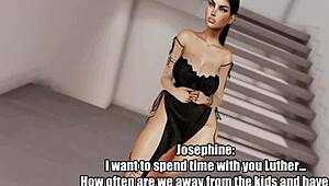 밀프들 게임 섹스신에서 큰 엉덩이 박아버려