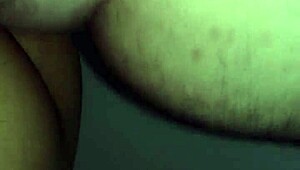 I was eating my girlfriend's little ass in the kitchen, then fucked it hard.