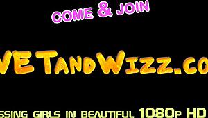 Ох вау, брюнетка Талия мочит чулки в соло с игрушками и вибрацией