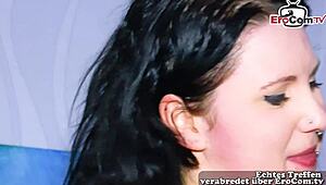 BBW Jerman gadis 18+ tetek besar nak kongkek gila-gila!