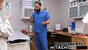 Ditria Rose krijgt verplichte Hitachi orgasmes!