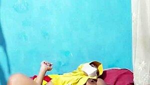 Cewek hijab masturbasi pakai dildo sebelum kerja!