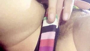 впервые кончаю на камеру