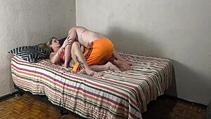 Madrasta safada mama enteado sem camisinha com pauzão monstro 😈