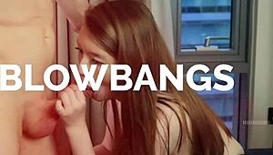 Brune britannique en bas résille baise passionnément son rencard Tinder