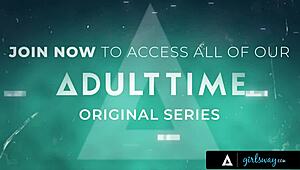 Girlsway - Morenas taradas Victoria Voxxx & Nicole Doshi provocam bucetas com gelo