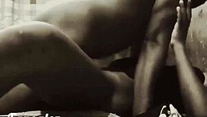 stepsister share bed with my big black dick