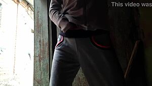 Aku Kejutkan Jiran & Kami Berdua Seronok Main.