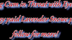 Dommy mommy facefucked i støvler og briller!