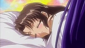 horny wife cheats with seductive maid in lingerie bed 😏