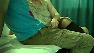 継子にフェラして飲むの撮らせた